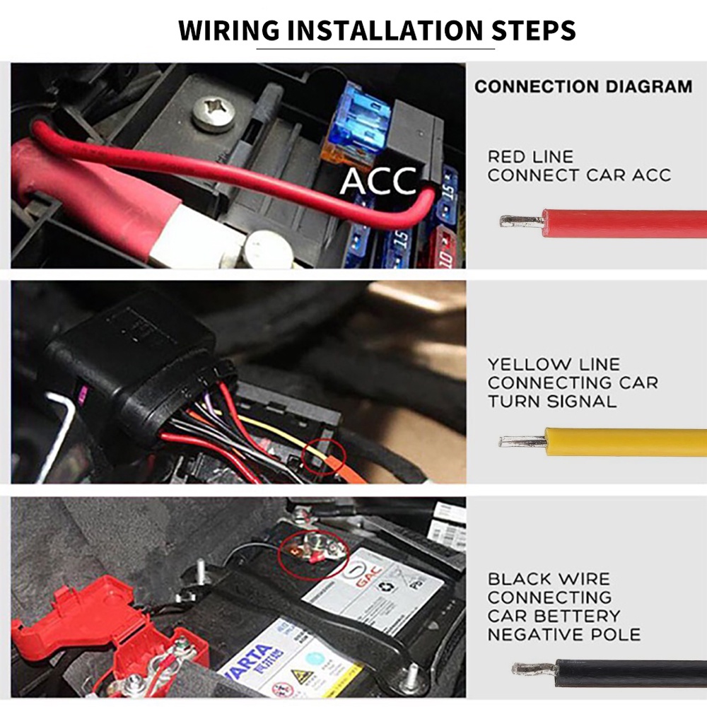 2pcs Lampu drl led flexible Anti Air 30cm / 45cm / 60cm Warna Putih / Merah / Kuning / Biru Untuk Mobil