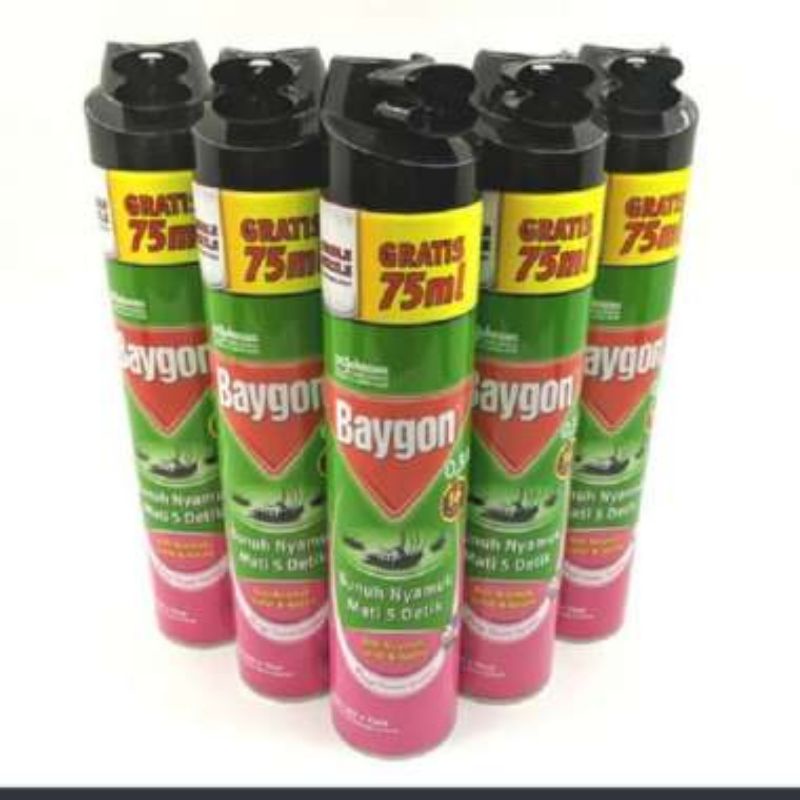 baigon aerosol 600 ml + 75 ml