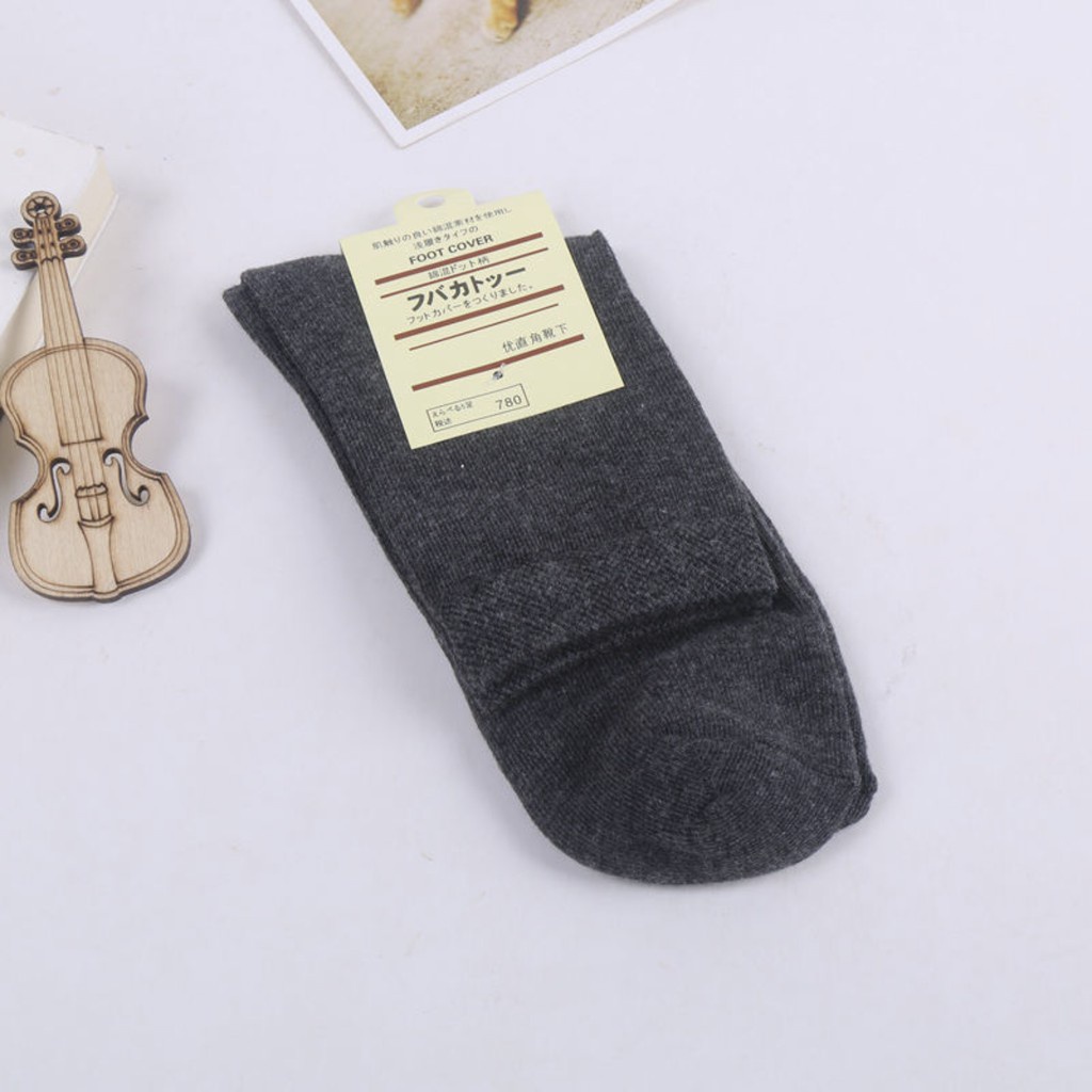 KAOS KAKI POLOS PRIA WANITA UNISEX PENDEK MATA KAKI BAHAN COTTON IMPORT CS038 (KIM)