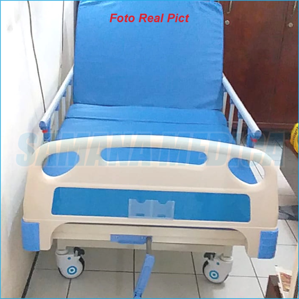 BED PASIEN 1 CRANK / Ranjang / Tempat Tidur Pasien 1 Crank SELLA