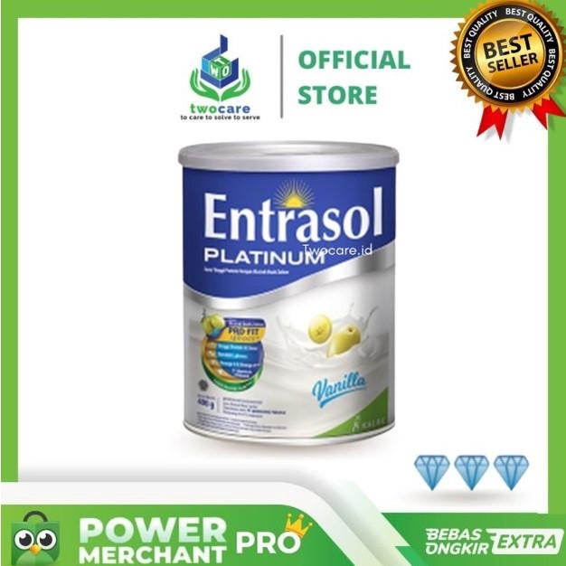 

[ COD ] Entrasol Senior 400 gr Vanila - Susu Lansia