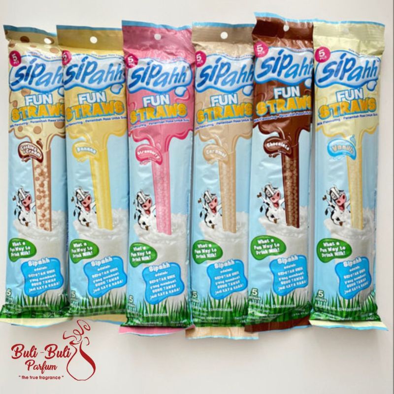

Sipahh Fun Straws ( 1 Pack isi 5pcs )