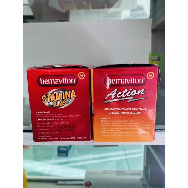 Hemaviton action & Hemaviton stamina