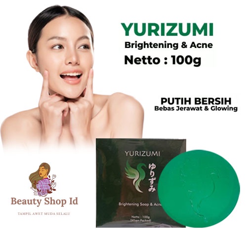 Beauty Jaya - Sabun Yurizumi BPOM Sabun Cuci Muka Anti Jerawat, Komedo dan Memutihkan Wajah