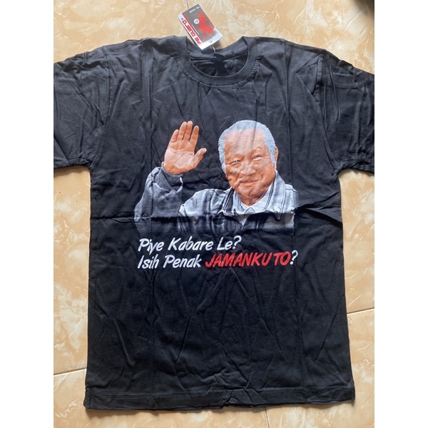 OBRAL KAOS SOEHARTO PAK HARTO PRESIDEN RI 2 MURAH
