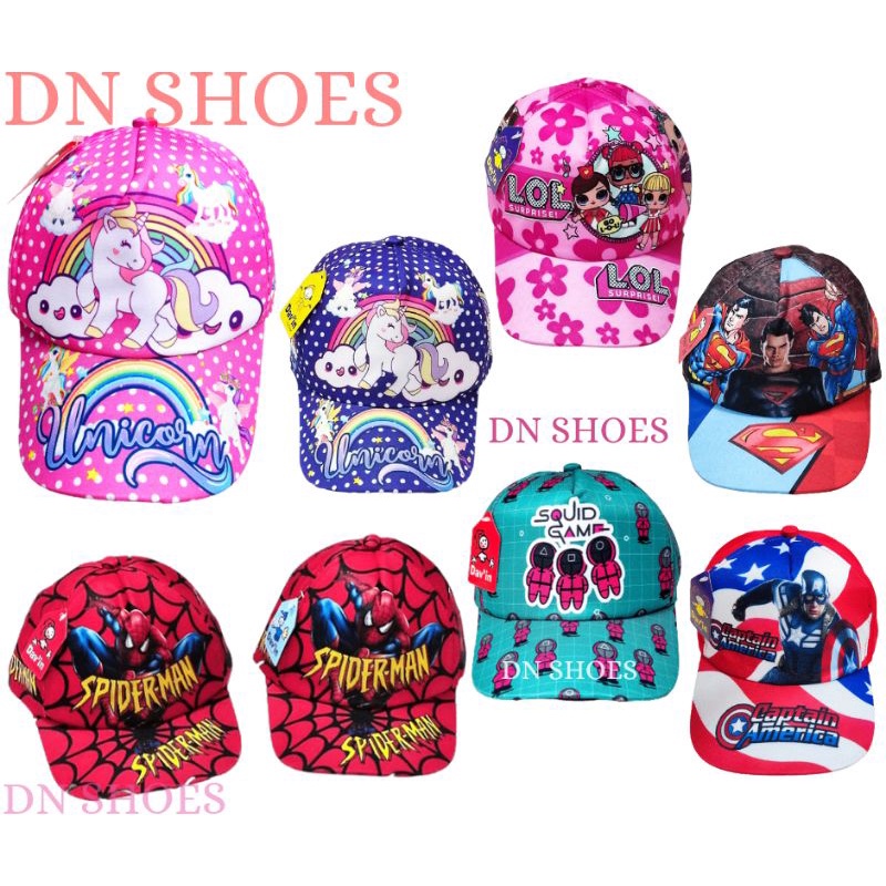 Topi Baseball Anak Laki Laki Karakter Superhero kudaponi