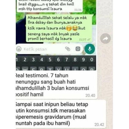 

Murah Banget--IZAURA ALKALI WATER / 3 BOTOL IZAURA