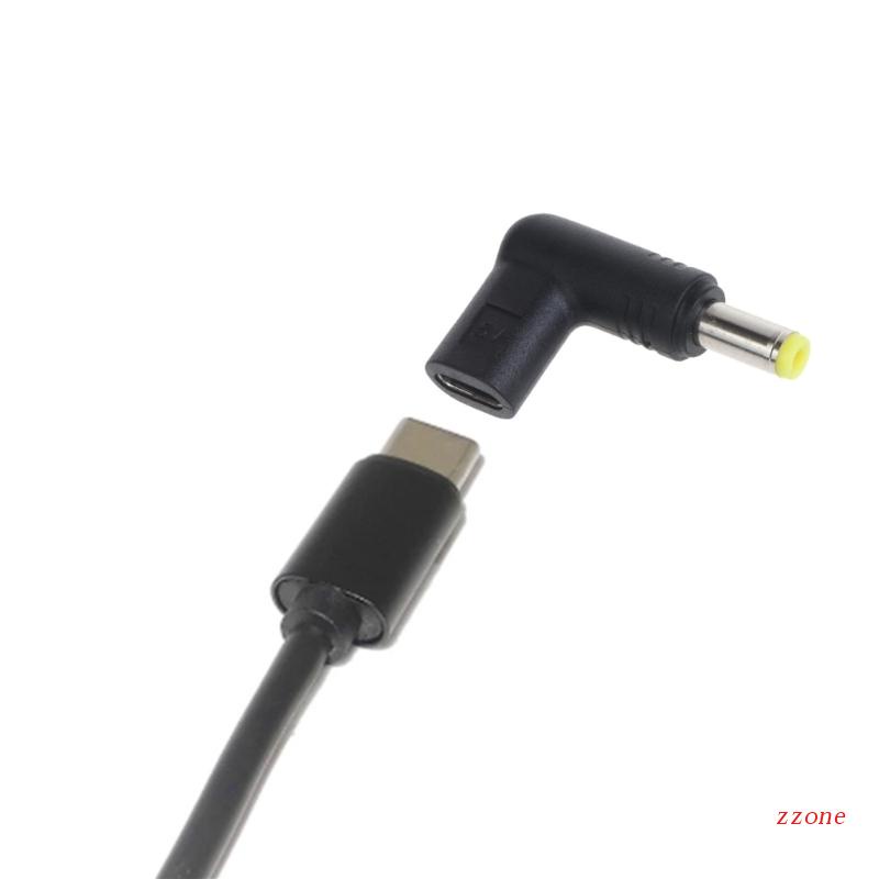 Zzz Adapter Charger Power Konektor Tipe C Ke DC 5.5x2.1mm