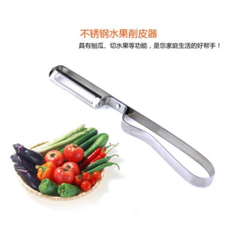 alat pengupas kulit buah stainless peeler serutan