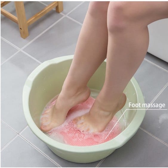 SIKAT PUNGGUNG TEMPEL SILICONE SCRUBBER MULTIFUNGSI UNTUK MANDI