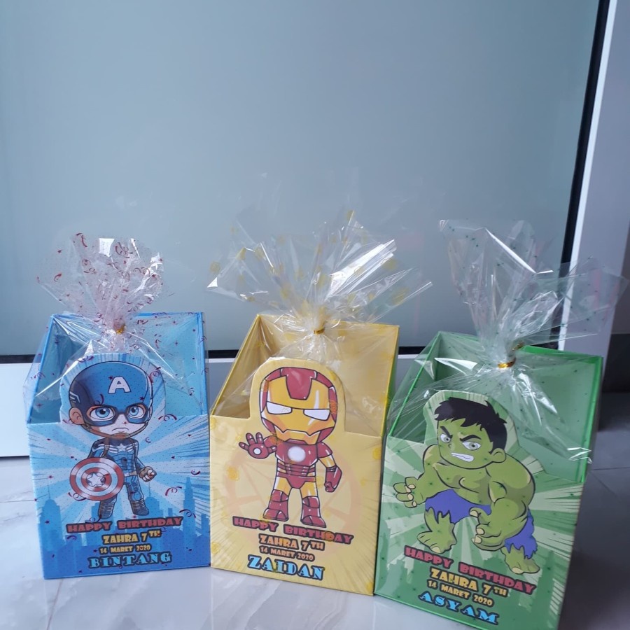 Plastik Kado transparan motif Plastik kaca bungkus hadiah kado souvenir hampers Ulang tahun