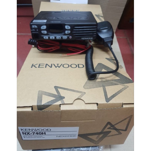 RIG KENWOOD DIGITAL ANALOG NX-740 VHF ORI RADIO RIG KENWOOD NX740