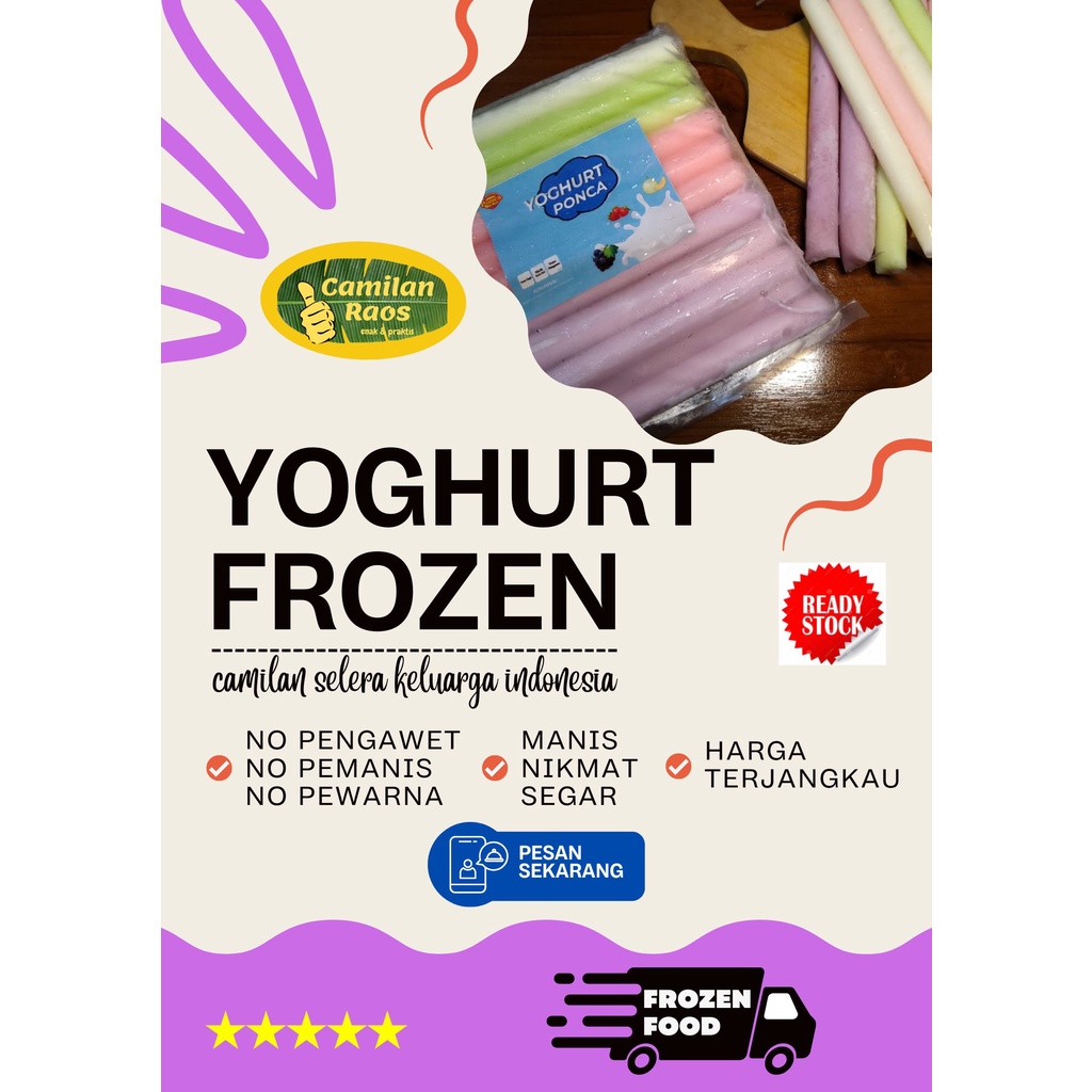 

YOGHURT PONCA / YOGHURT SUSU / YOGHURT STICK