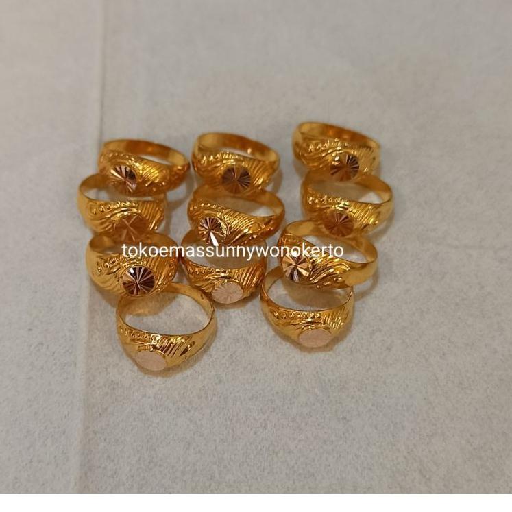 Terbaik Cincin bayi baru lahir newborn baby emas asli 300%