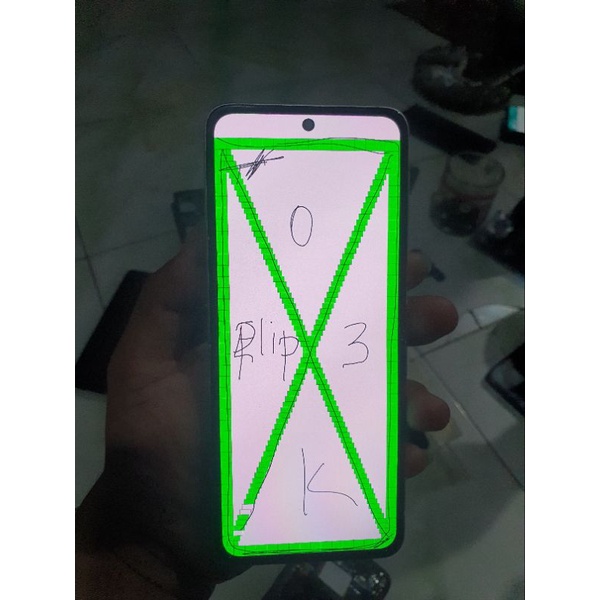 Lcd z flip 3 mulus nominus original