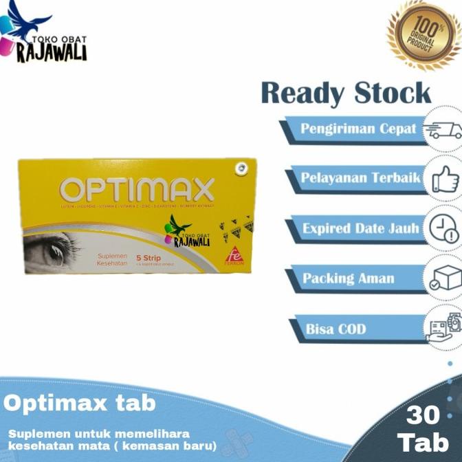 [Promo] Optimax Vitamin Mata Perbox - Obat Obatan - Medicine