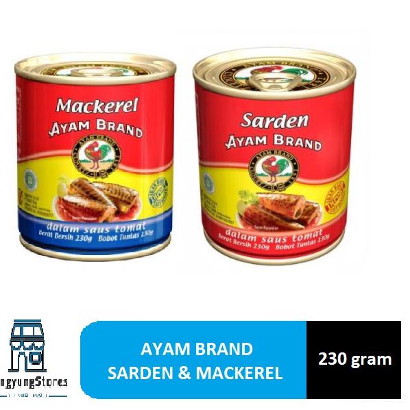 

IDh6H1t--Ayam Brand Sarden / Mackerel Tomat 230 gram