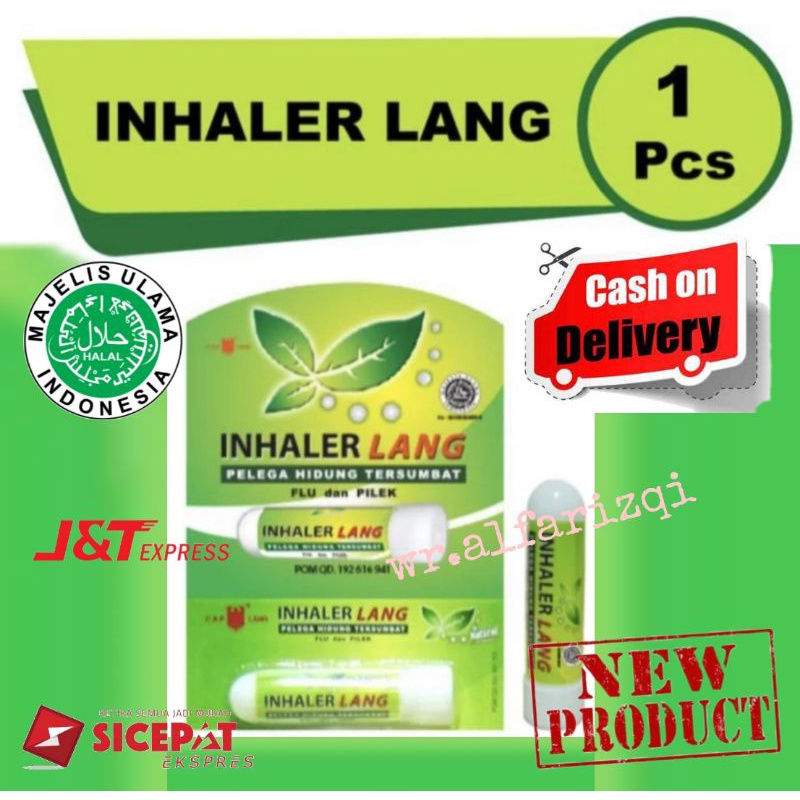 INHALER Inhaler Lang / Cap Lang / Hidung Mampet