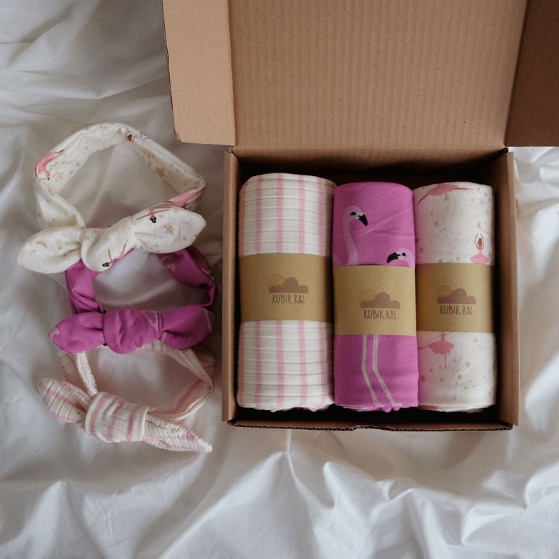 Swaddle/Bedong Kubik kal