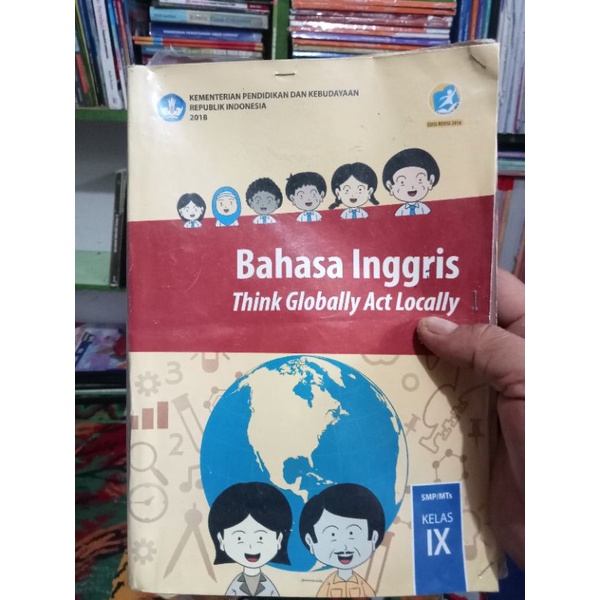 buku bahasa Inggris kelas 3 SMP