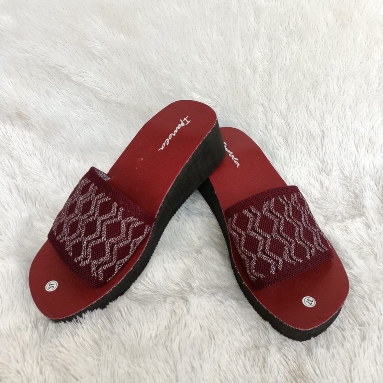 Sandal Wanita Wedges Import Ipomoea Terbaru