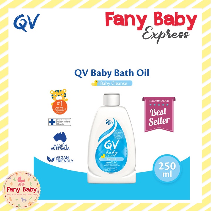 QV BABY BATH OIL 250ML AT / QVBBO250