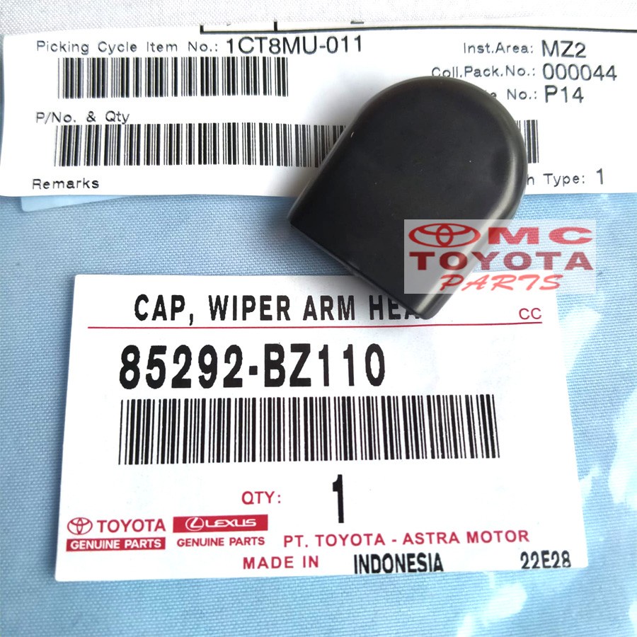 Tutup Cover Baut Arm Wiper Calya Avanza Agya Rush Raize 85292-BZ110