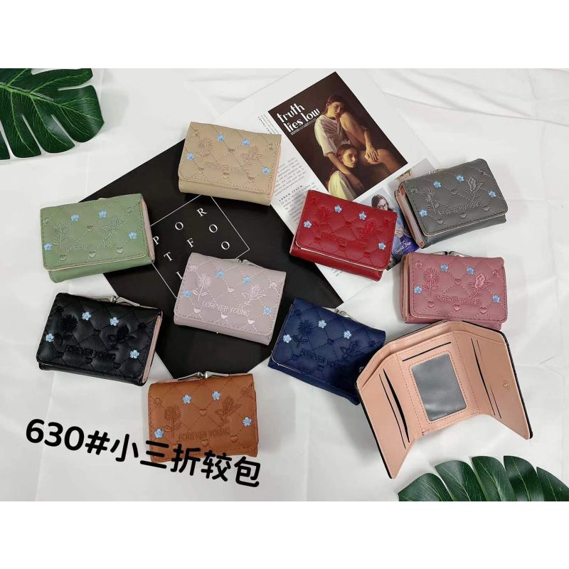 Dompet Lipat Panjang Behel Mini Import Wanita - Forever Young #630