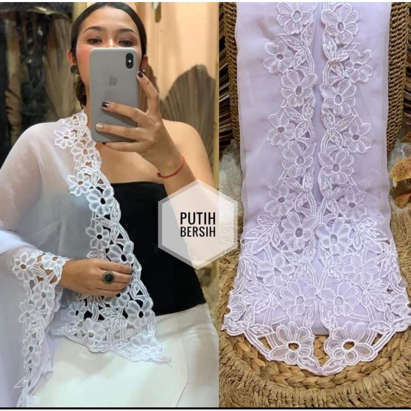 Kain bordir masih bahan motif terbaru