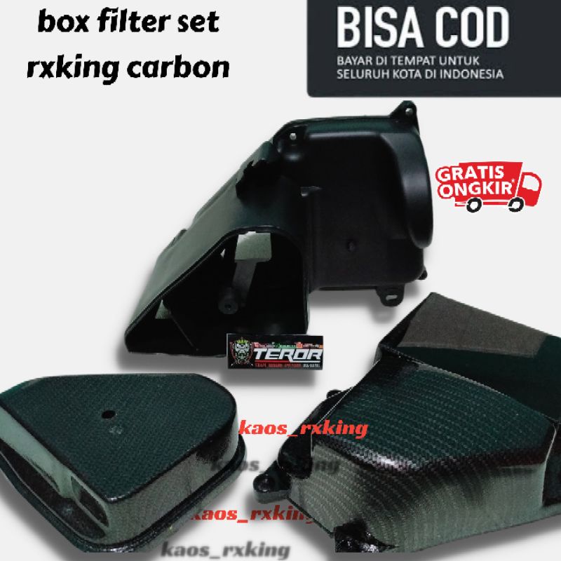 Box filter set Rx king Carbon Wtf