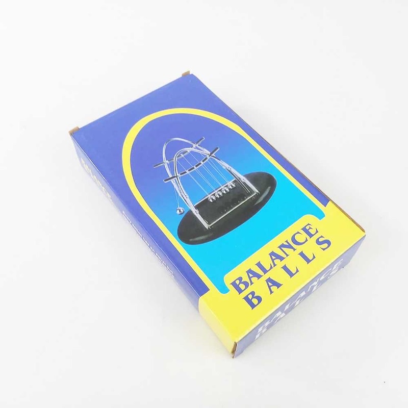 [OBRAL RIJEK] Pajangan Meja Balance Ball Pendulum Newton Model Arched - ZY02