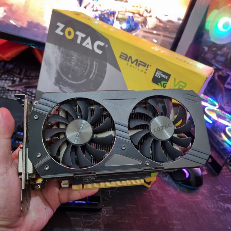 ZOTAC GTX 1060 3GB AMP OC EDITION Bekas