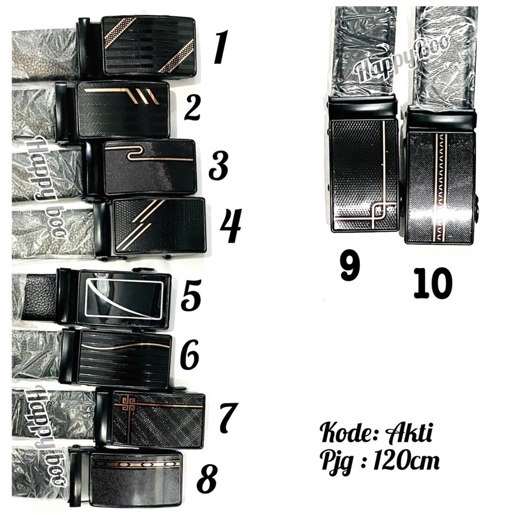 Ikat pinggang cowok katup import high quality akti fashion belt