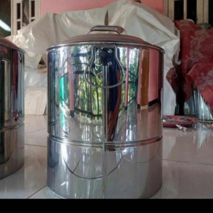 panci kukus/langseng stainlees 40cm