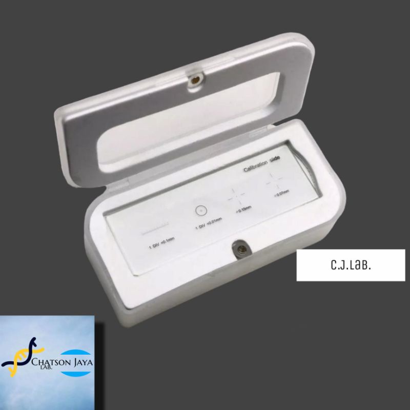 Calibrate Miscroscope Slide Stage Micrometer Calibration With (Ready Stock)