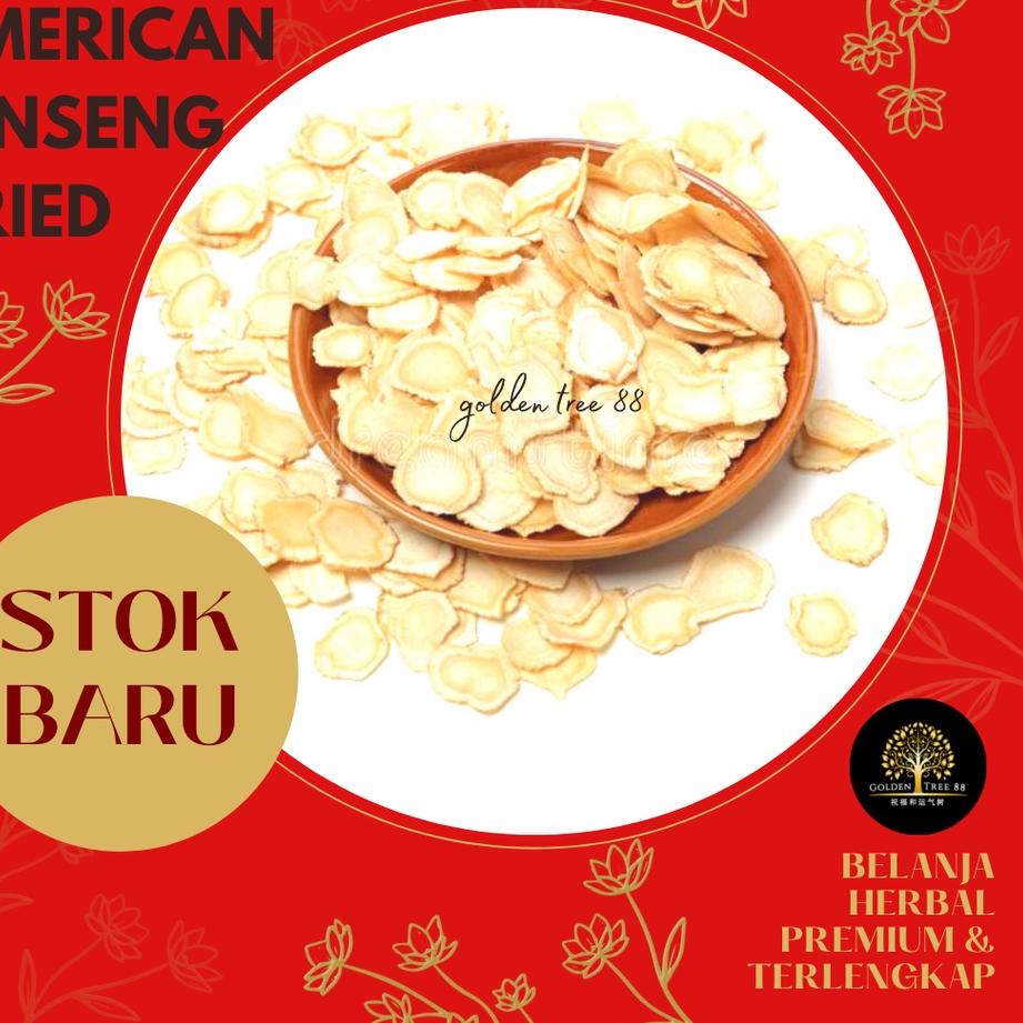 

10.10 Flash Sale 5 gram Premium Amerika Ginseng Root Yong Sem Ginseng Amerika Original Fresh gas !!