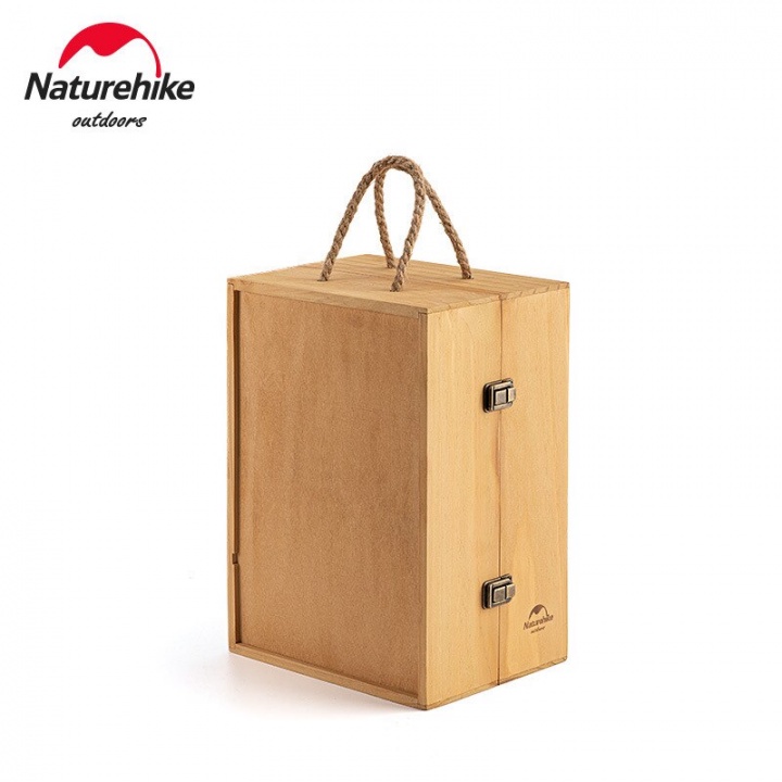 NATUREHIKE NH20PJ006 Cabinet Bottle Rack Picnic Storage Box Rak Piknik