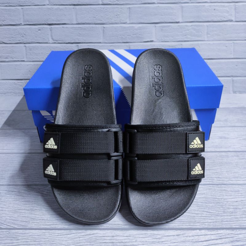 Sandal Pria Kekinian Adidas Adilette Slide Hitam100% Grade Original