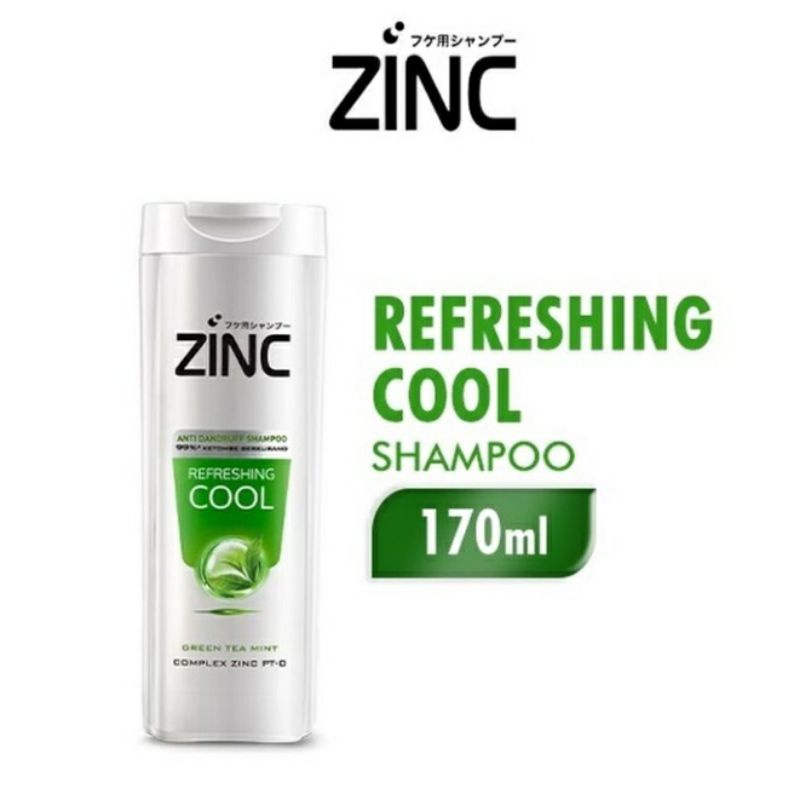 Jual Shampoo Zinc 170ml Refreshing Cool Zinc Shampoo Shopee Indonesia
