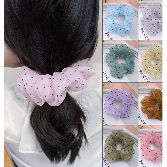 Scrunchie Scrunchies Srunchie Scrunchi Scunchie Scruncie Crunchies Skranci Scranci Scranci Cempolan Cepol Cepolan Ikat Iket Iketan Ikatan Tali Kuncir Koencir Rambut Korea Satin Cepol Hijab Lucu Karet Lucu By Z4h_Ra