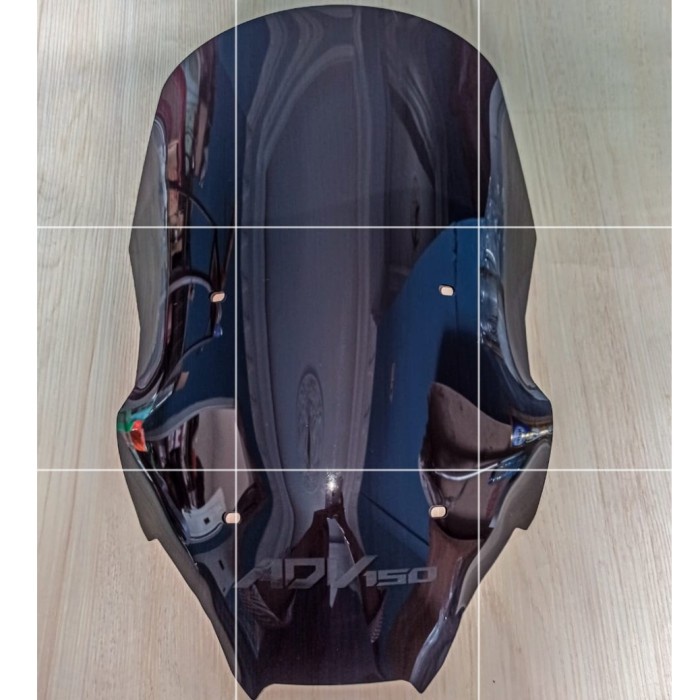 visor adv 150 - Hitam, tanpa bubble