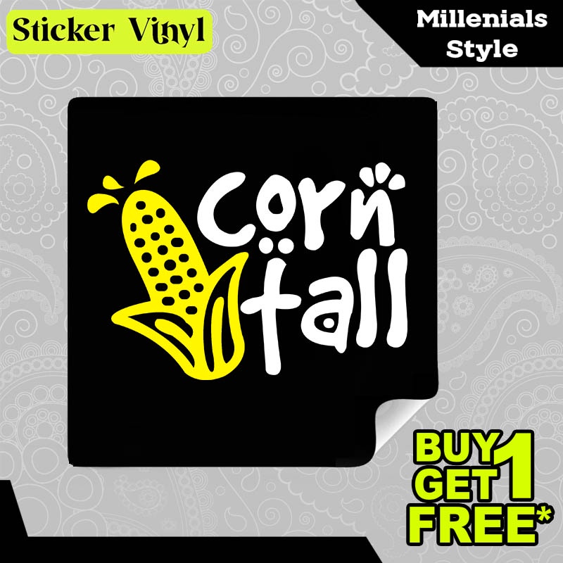 

Stiker Sticker Corntall Jagung Manis Gambar Unik Desain Keren dan Kekinian Aesthetic Bahan Vinyl Satuan Anti Air