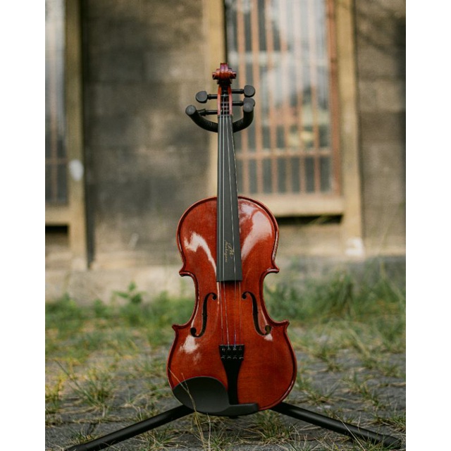 MAHOGANI Biola akustik 4/4 Natural + Free Bag [ biola violin Acoustik akustik free Bag ]