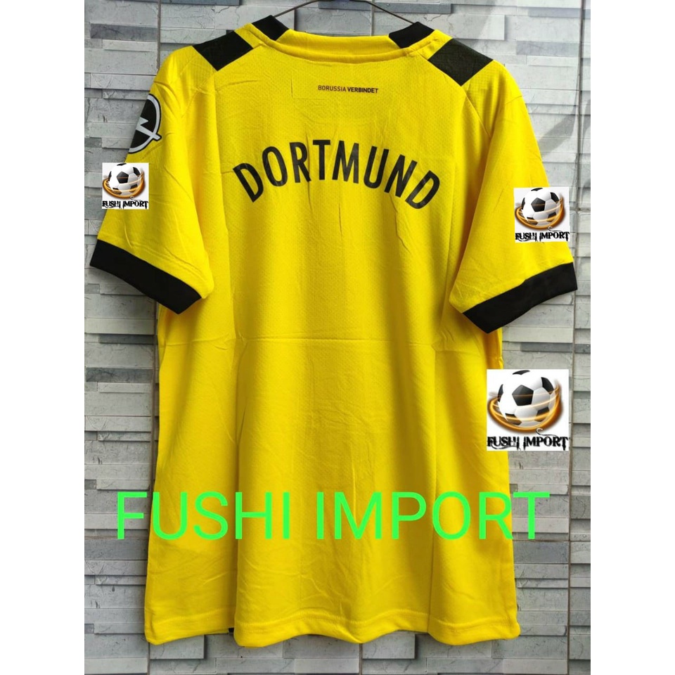 Jersey Baju Bola Dortmundd Home 2022 2023 Grade Ori