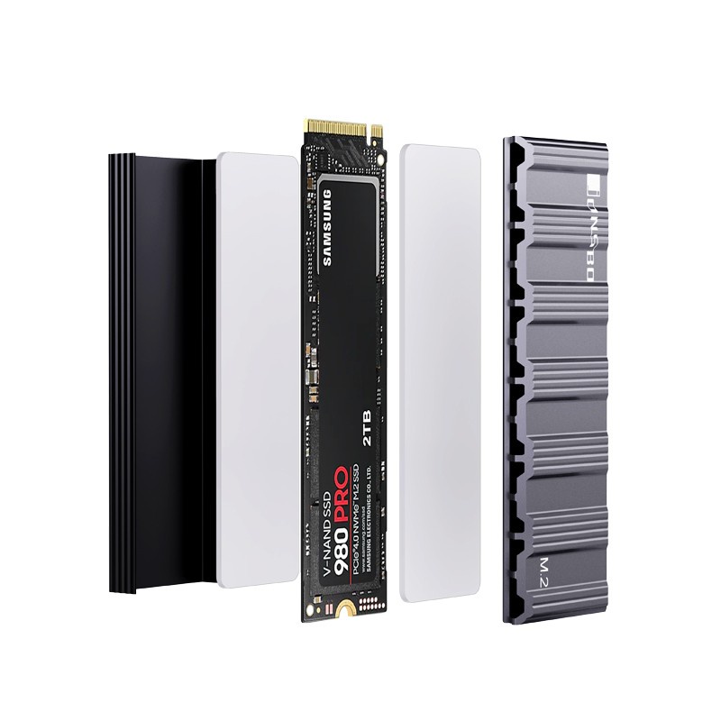 Jonsbo M.2.5 Heatsink SSD NVMe M2 Cooling Gray