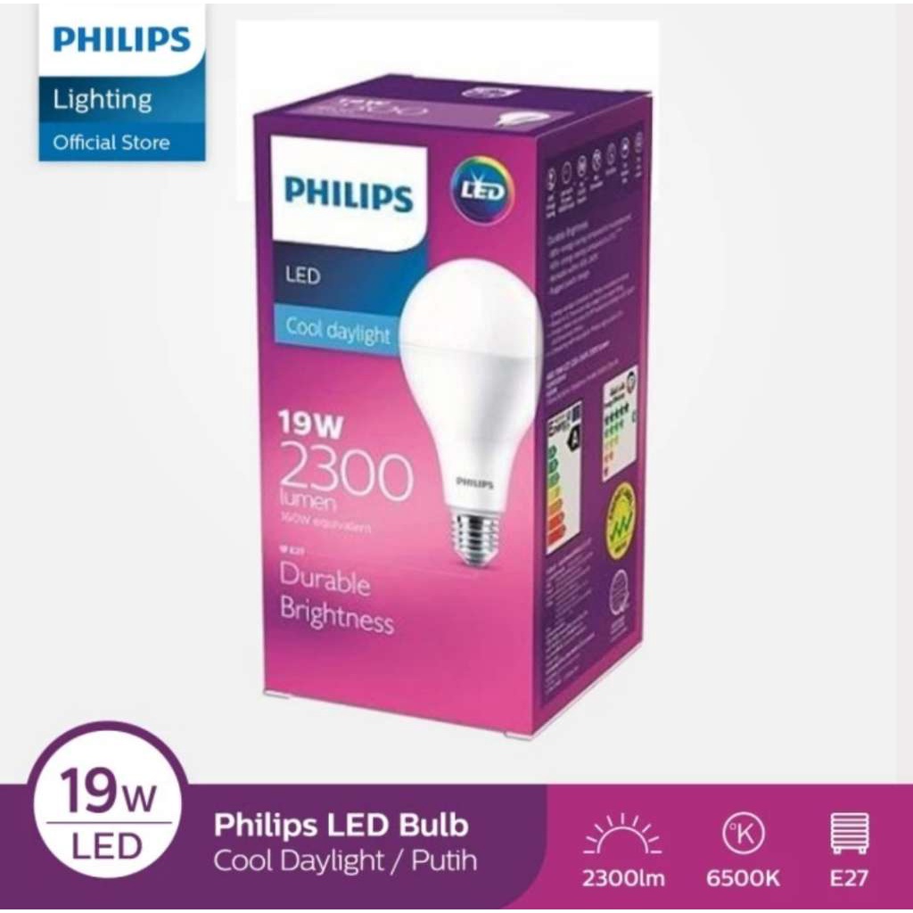 Lampu led philips 19 watt putih
