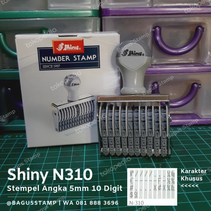 

Jualan Stempel Manual Angka 10 Digit 5Mm 5 Mm Shiny N 310 / N-310 Terbatas