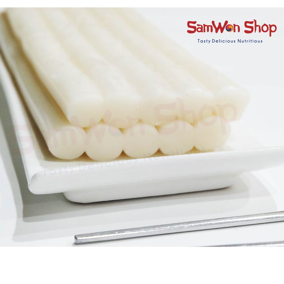 

EXCLUSIVE!SAMWON TTEOKBOKKI ONLY FRESHLY MADE 500 GR - KOREAN RICE CAKE TOPOKKI TOKPOKI KUE BERAS KHAS KOREA|KD3