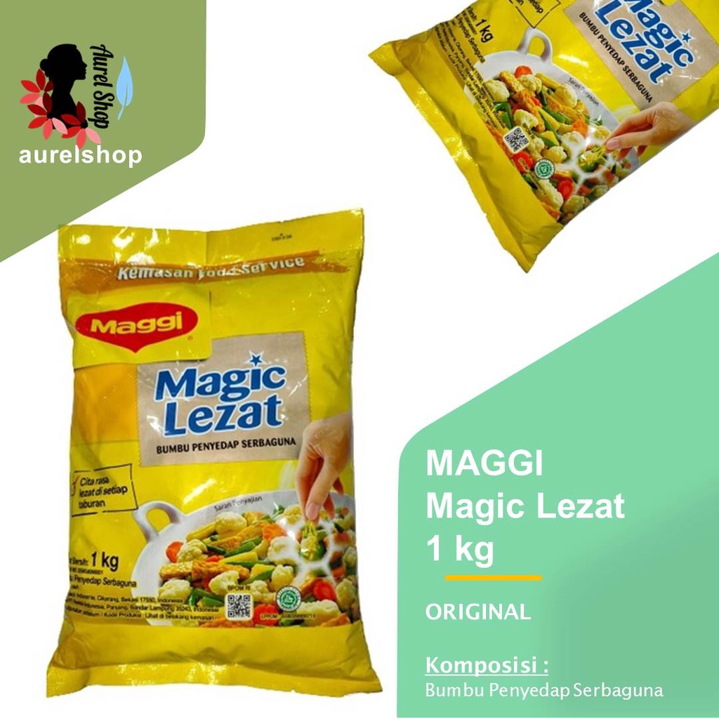 

MAGGI Magic Lezat Bumbu Penyedap Serbaguna kemasan 1 kg