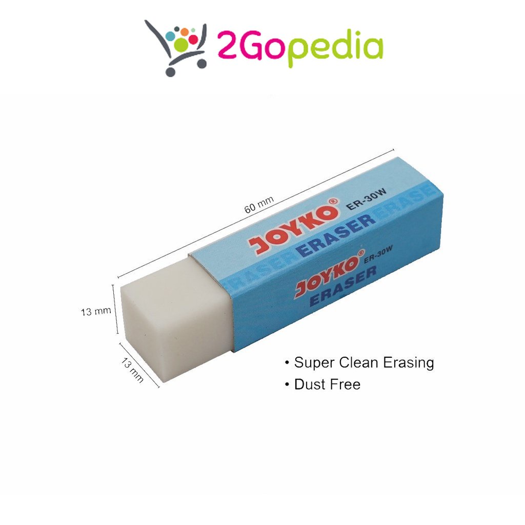 

Penghapus Pensil Eraser ER-30W Joyko Grosir Murah Atk